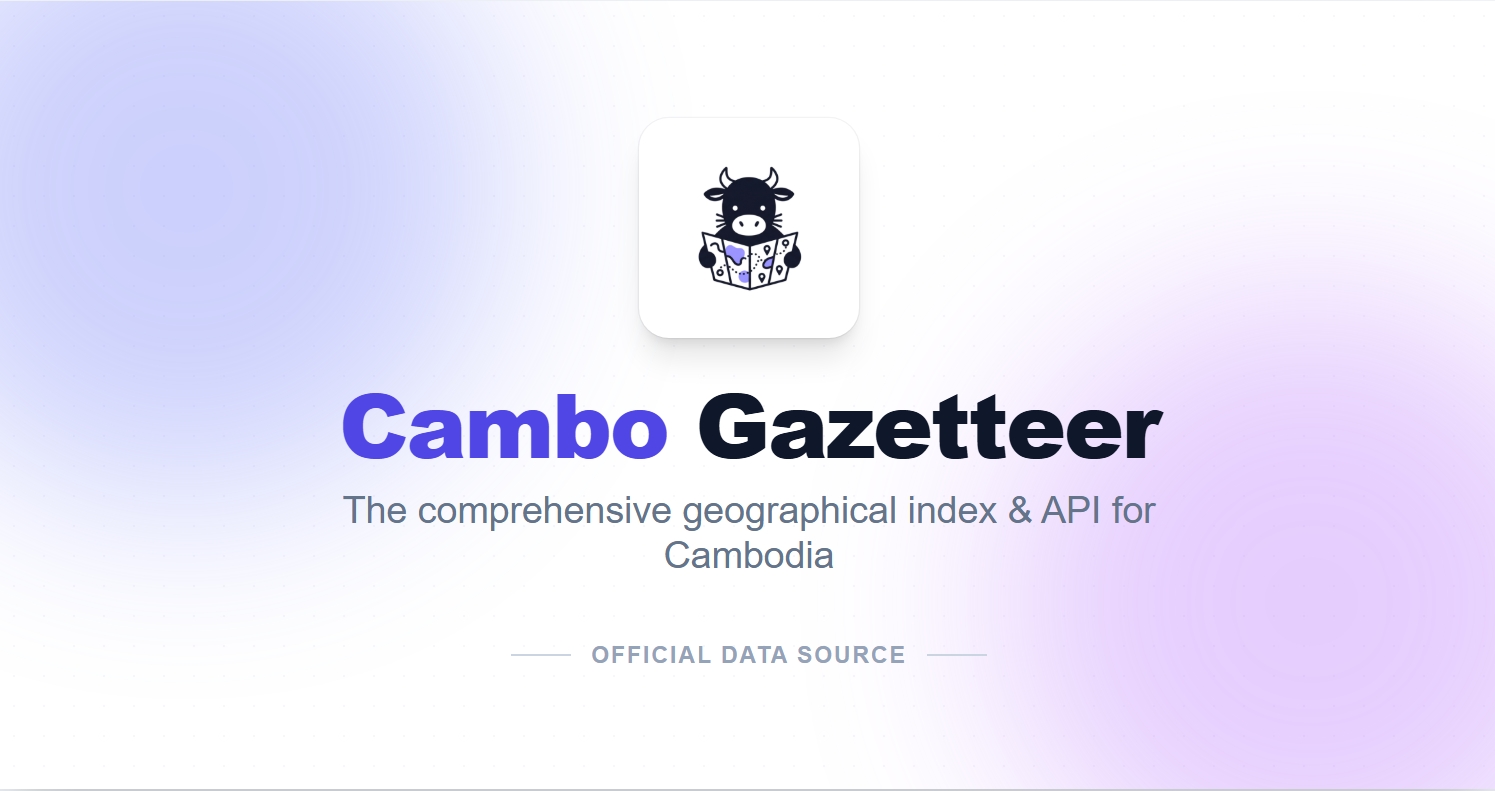 Cambodia Gazetteer
